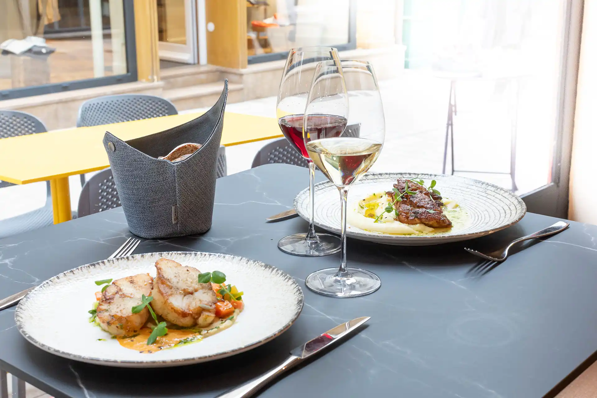 Carte de restaurant à Beaune